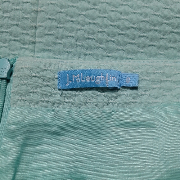 J. McLaughlin Green Textured Dress - Picture 5 of 8